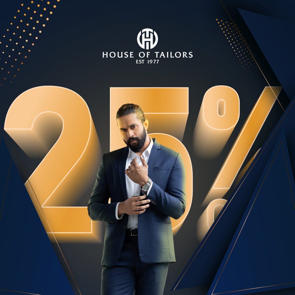 House Of Tailors - 25% Discount